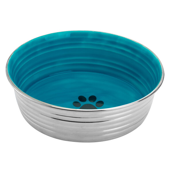 Mr.Kranch миска из нержавеющей стали с керамическим покрытием Cyclo 400 мл., Голубая