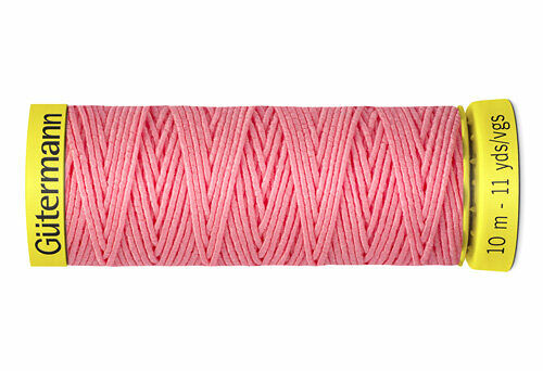 744557 Нить Elastic эластичная для сборок и рюшей, 10м, п/э\п/у Gutermann(2747)