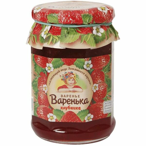 Варенье Варенька клубничное