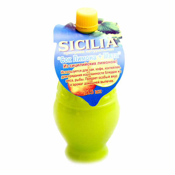 Приправа натуральная Сок лимона с мятой ТМ Sicilia (Сицилия)