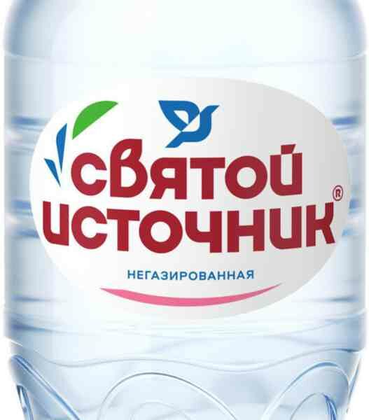 Вода питьевая Святой Источник негазированная 330 мл