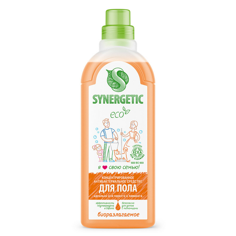 

Средство для мытья пола Synergetic 1 л