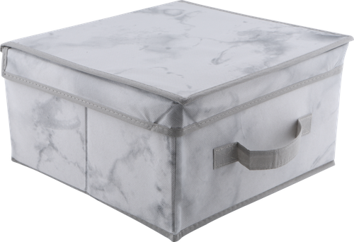 

Коробка для хранения HOMECLUB Mineral 30x30x16см, с крышкой, в ассортименте Арт. LEN-9071