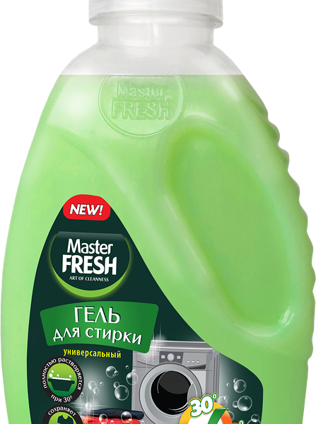 Гель для стирки MASTER FRESH универсальный, 1.3 л