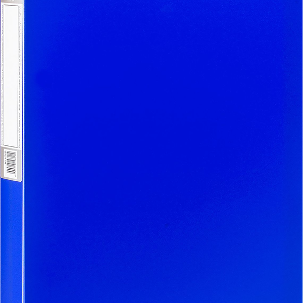 Папка BRAUBERG Neon 700мкм, 40 вкладышей, 25мм, неоновая синяя