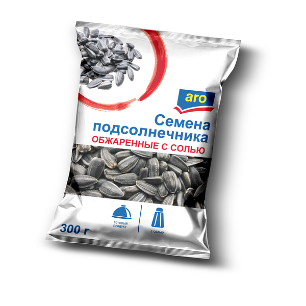 Семечки Aro жареные соленые