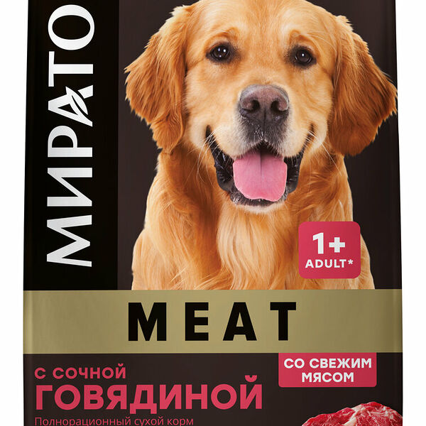 Корм для собак Winner Meat сухой говядина 10кг