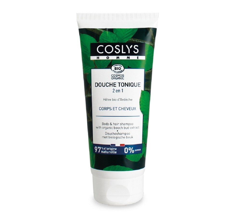 

Шампунь-гель Coslys Мужской для волос и тела 200мл, Франция