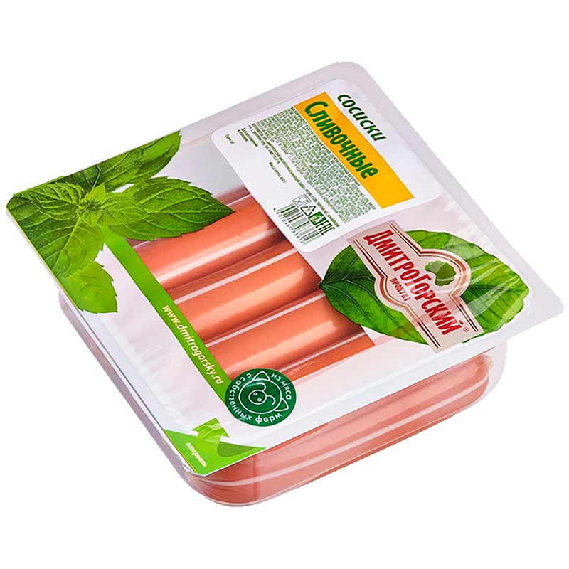 

Сосиски ДмитроГорский продукт Сливочные