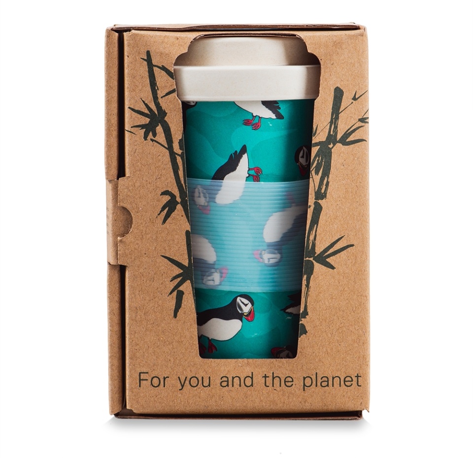 

Кружка бамбуковая Eco Chic Пингвин