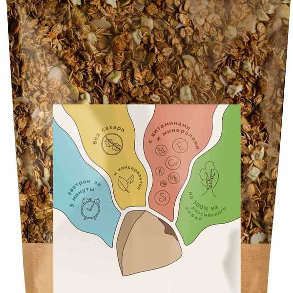 Мюсли Granola.Lab Гречневый завтрак
