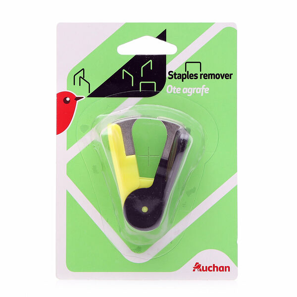 Антистеплер АШАН Красная птица для удаления скобы N10, 24/6, 26/6