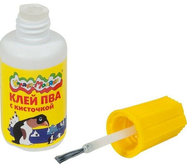 Клей ПВА Каляка-Маляка с кисточкой