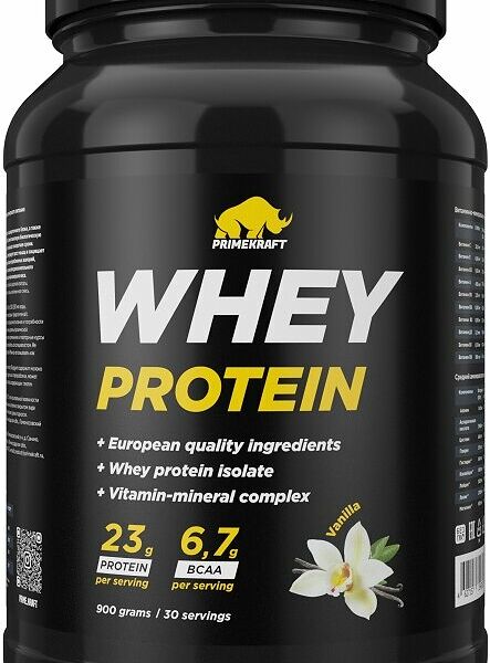 Prime Kraft Whey Protein Ваниль 900 г 