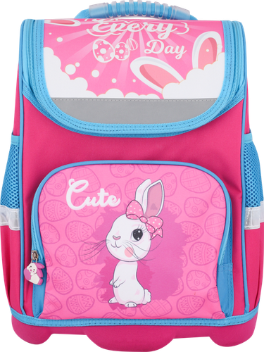 

Ранец ученический Зайчик 26х15х35см