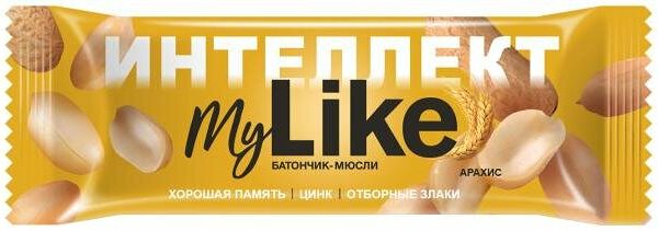 Батончик-мюсли Леовит My Like Арахис