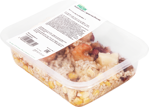 

Жареный рис Лента Fresh с креветкой, 270 г