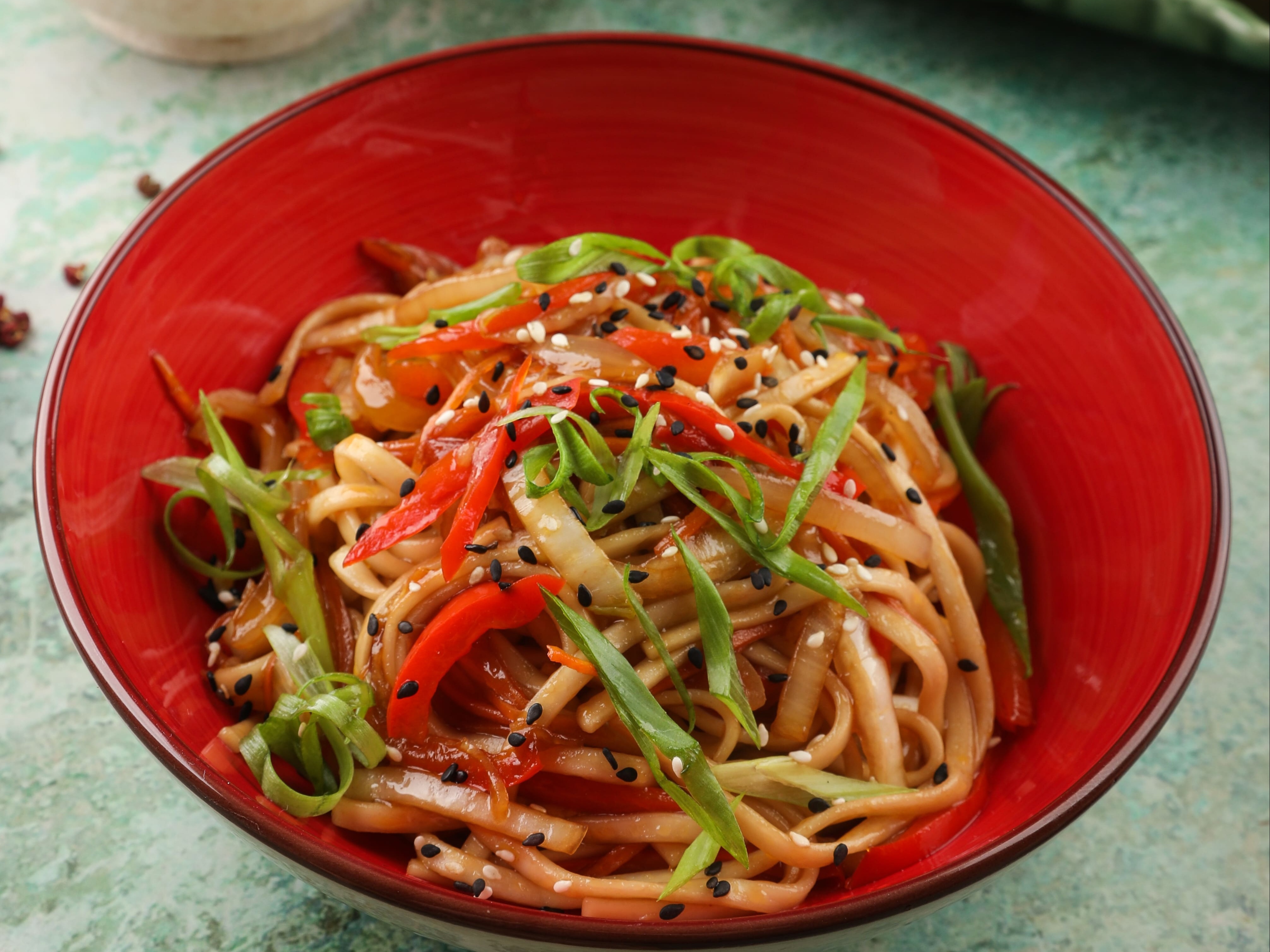 Wok с овощами