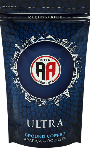 Кофе молотый RA Ультра жареный, 100г