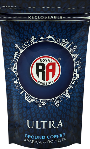 

Кофе молотый RA Ультра жареный, 100 г