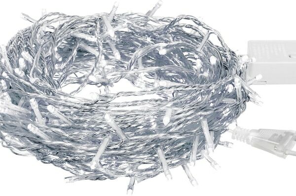 Электрогирлянда новогодняя Vegas Занавес Холодное свечение светодиодная 156 ламп 1.5*1.5м