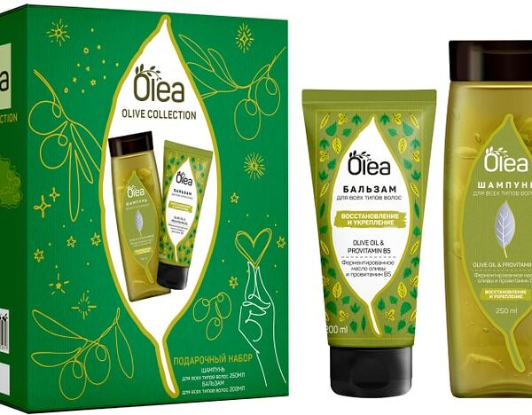 Подарочный набор Olea Olive Collection Шампунь для волос 250мл + Бальзам для волос 200мл