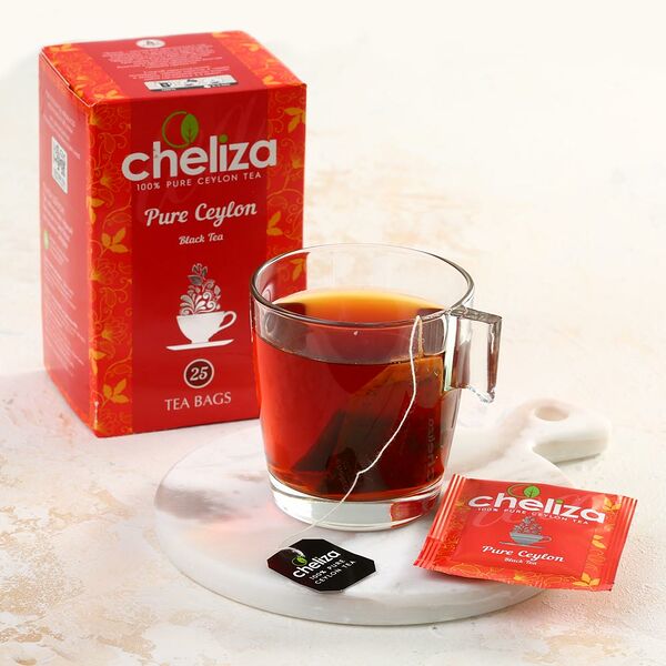 Чай черный Цейлон Челиза пакетированный 25 шт. Шри-Ланка