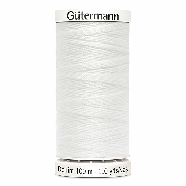 700160 Нить Denim 50 для пошива изделий из джинсовой ткани, 100м, 100% п/э Gutermann(1016)