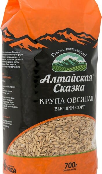 Крупа Алтайская Сказка Овсяная 700г