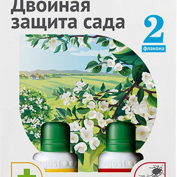 Средство лечебно-защитное от вредителей Avgust Раек 10 мл + Биотлин 9 мл