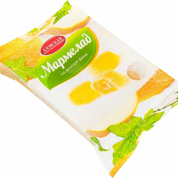 Мармелад Азовская КФ желейный дыня, 300г