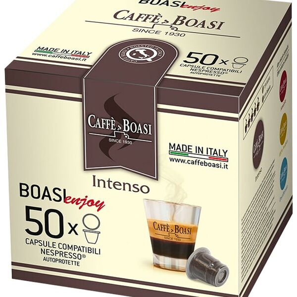 Кофе в капсулах Caffe Boasi Enjoy Intenso 50шт
