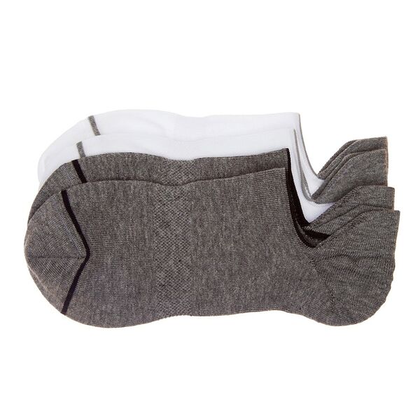 Носки Unisex 2 пары (белый/ темно-серый меланж) ASKOMI, р. 27 (43-46)