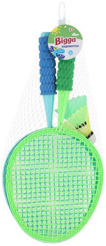 

Набор игровой BIGGA Бадминтон, 4 предмета