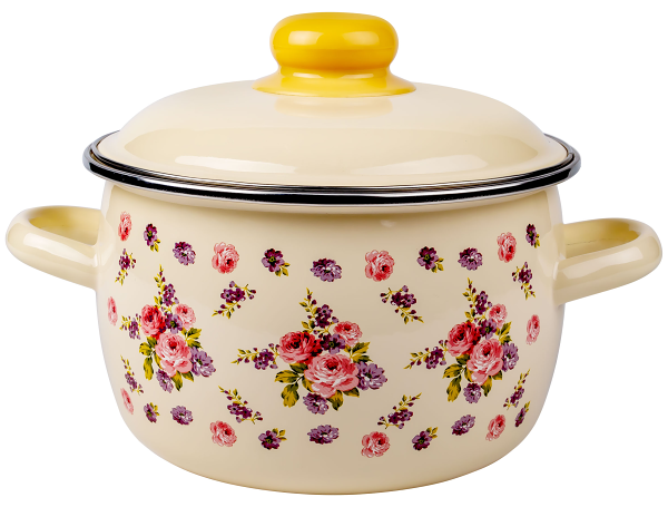 Кастрюля Actuel эмалированная Provence, 5,5 л