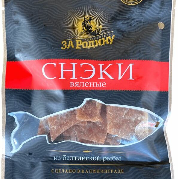 Снеки За Родину рыбные из леща вяленые 50г