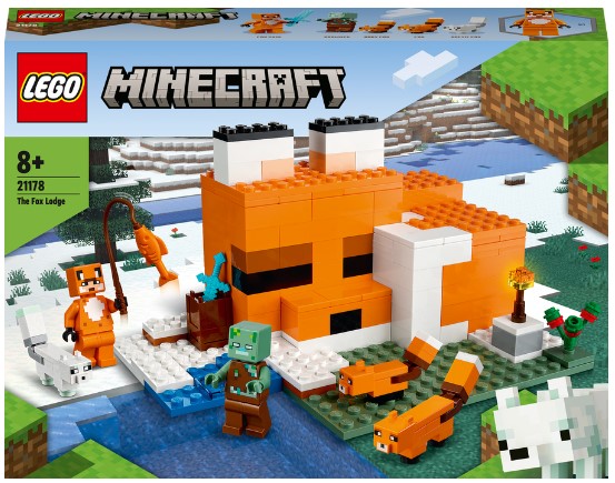 

Конструктор LEGO Minecraft Лисья хижина