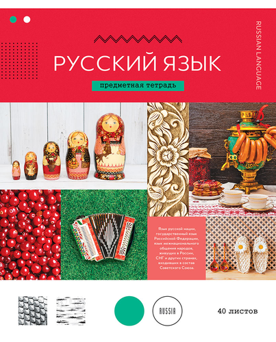 

Тетрадь СПЕЙС Тематическая 40л.Русский язык