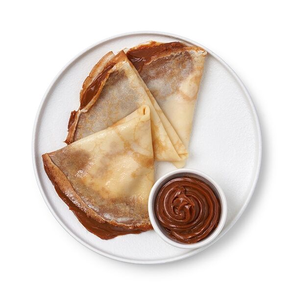 Блинчики с вареной сгущенкой 3 шт.