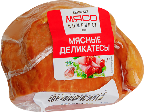 

Свинина копчено-вареная МК КИРОВСКИЙ Деликатесная, весовая