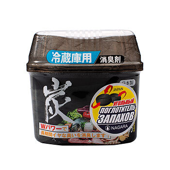 Поглотитель запаха NAGARA для холодильников (древесный уголь) 160 г