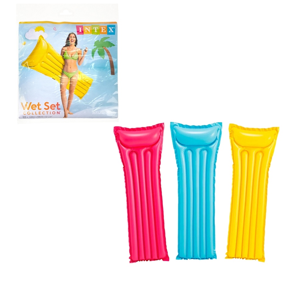 

Матрас для плавания Матовый 183 х 69 см цвет в ассортименте 1 шт.