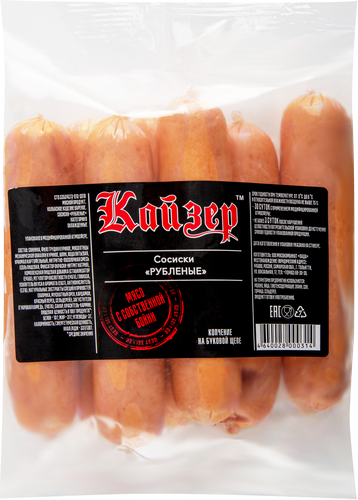 

Сосиски Кайзер Рубленные, 490 г
