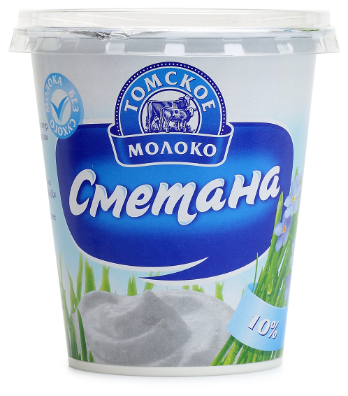 Сметана Томское молоко 10%