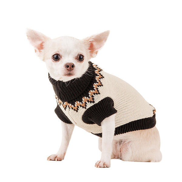 Свитер для собак 20см XS бежевый (унисекс)