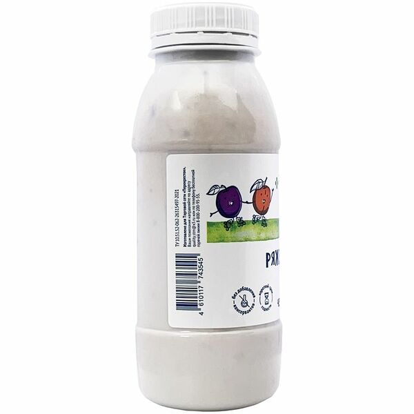 Ряженка курага-чернослив 2% Зелёная Линия, 230мл