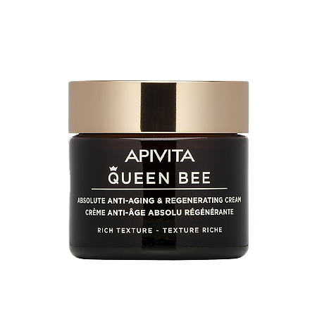 Крем Apivita Queen Bee антивозрастной комплексный регенерирующий с насыщенной текстурой банка