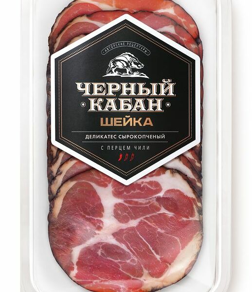 Шейка Черный Кабан из свинины с/к 95г