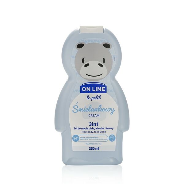 Детский гель для купания 3 в 1 On Line Le petit 