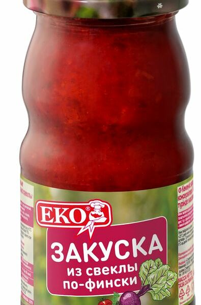 Закуска Eko из свеклы по-фински